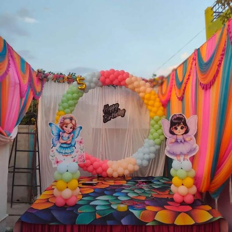 Birthday Balloon Decor